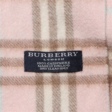 burberry label scarf